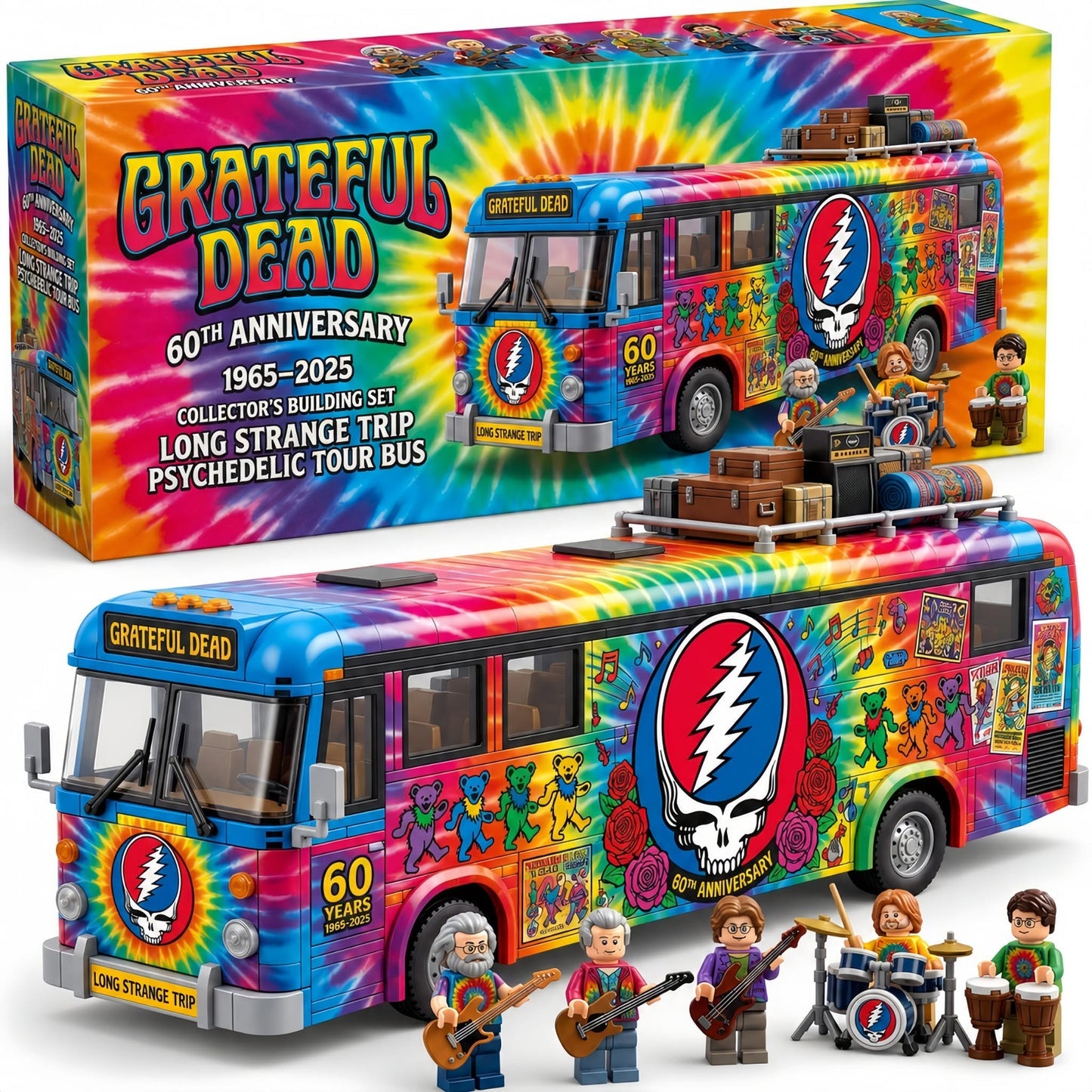 Grateful Dead Diamond Anniversary Collector Brick Set