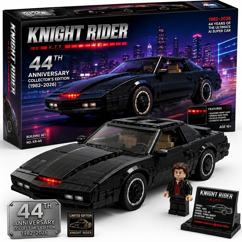 Knight Rider KITT 44th Anniversary Building Set