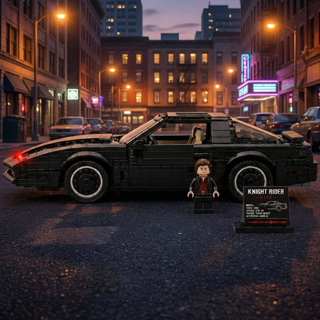 Knight Rider KITT 44th Anniversary Building Set