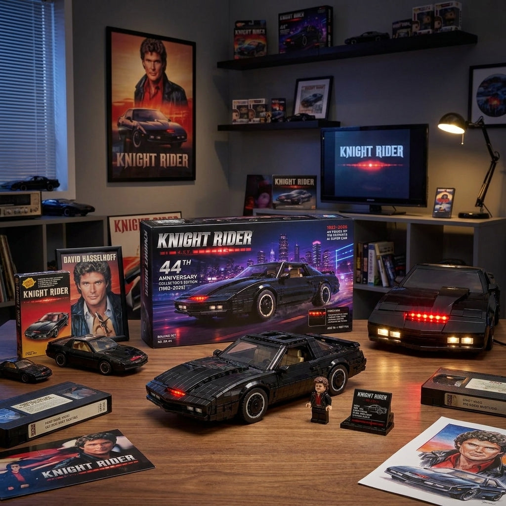 Knight Rider KITT 44th Anniversary Building Set