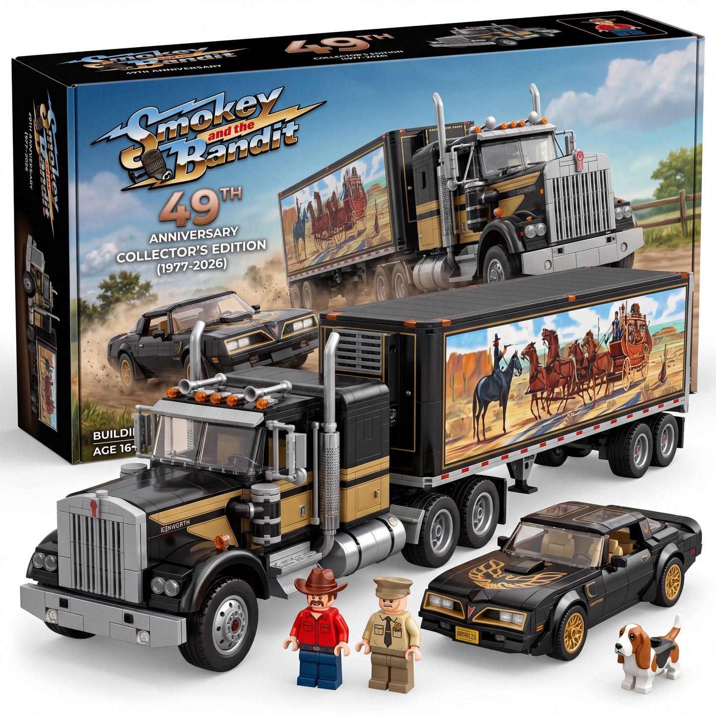 Smokey and the Bandit 49th Anniversary Collector Building Set: