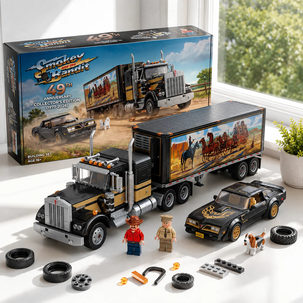Smokey and the Bandit 49th Anniversary Collector Building Set: